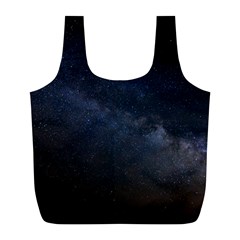 Cosmos-dark-hd-wallpaper-milky-way Full Print Recycle Bag (l) by Ket1n9