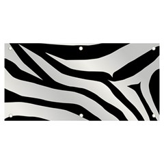 White Tiger Skin Banner And Sign 6  X 3  by Ket1n9