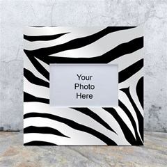 White Tiger Skin White Box Photo Frame 4  X 6  by Ket1n9