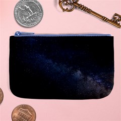 Cosmos-dark-hd-wallpaper-milky-way Large Coin Purse by Ket1n9