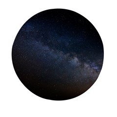 Cosmos-dark-hd-wallpaper-milky-way Mini Round Pill Box by Ket1n9