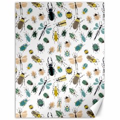 Insect Animal Pattern Canvas 12  X 16  by Ket1n9