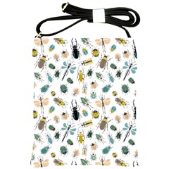 Insect Animal Pattern Shoulder Sling Bag by Ket1n9