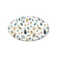 Insect Animal Pattern Sticker (oval) by Ket1n9