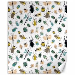 Insect Animal Pattern Canvas 16  X 20  by Ket1n9