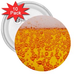 Beer Alcohol Drink Drinks 3  Buttons (10 Pack) 