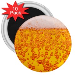 Beer Alcohol Drink Drinks 3  Magnets (10 Pack)  by Ket1n9