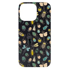 Insect Animal Pattern Iphone 14 Pro Max Black Uv Print Case by Ket1n9