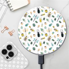 Insect Animal Pattern Wireless Fast Charger(white) by Ket1n9