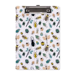 Insect Animal Pattern A5 Acrylic Clipboard by Ket1n9