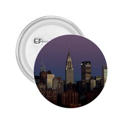 Skyline-city-manhattan-new-york 2 25  Buttons by Ket1n9