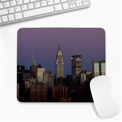 Skyline-city-manhattan-new-york Large Mousepad by Ket1n9