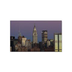 Skyline-city-manhattan-new-york Sticker (rectangular) by Ket1n9