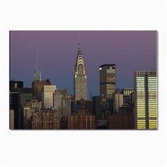 Skyline-city-manhattan-new-york Postcard 4 x 6  (pkg Of 10) by Ket1n9