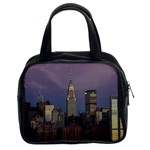 Skyline-city-manhattan-new-york Classic Handbag (Two Sides) Front