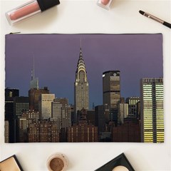 Skyline-city-manhattan-new-york Cosmetic Bag (xxl) by Ket1n9