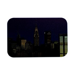 Skyline-city-manhattan-new-york Open Lid Metal Box (silver)   by Ket1n9