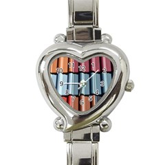 Shingle-roof-shingles-roofing-tile Heart Italian Charm Watch by Ket1n9