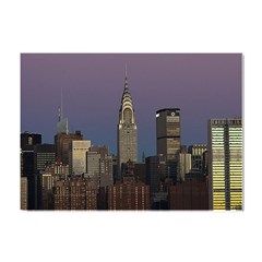 Skyline-city-manhattan-new-york Crystal Sticker (a4) by Ket1n9