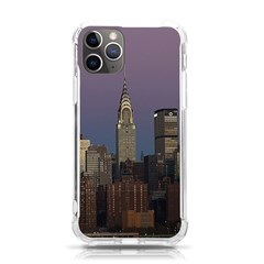 Skyline-city-manhattan-new-york Iphone 11 Pro 5 8 Inch Tpu Uv Print Case by Ket1n9