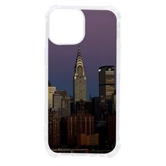 Skyline-city-manhattan-new-york Iphone 13 Mini Tpu Uv Print Case by Ket1n9