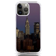 Skyline-city-manhattan-new-york Iphone 13 Pro Max Tpu Uv Print Case by Ket1n9