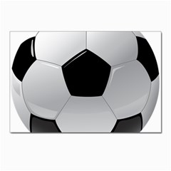 Soccer Ball Postcard 4 x 6  (pkg Of 10) by Ket1n9