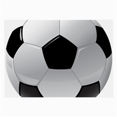 Soccer Ball Large Glasses Cloth by Ket1n9