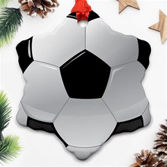 Soccer Ball Ornament (snowflake) by Ket1n9