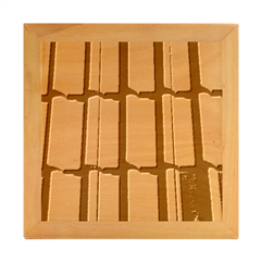 Shingle-roof-shingles-roofing-tile Wood Photo Frame Cube by Ket1n9