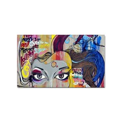 Graffiti-mural-street-art-painting Sticker (rectangular) by Ket1n9