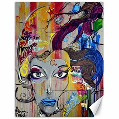 Graffiti-mural-street-art-painting Canvas 18  X 24  by Ket1n9