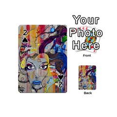 Graffiti-mural-street-art-painting Playing Cards 54 Designs (mini) by Ket1n9