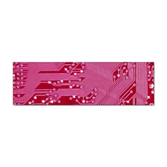 Pink Circuit Pattern Sticker Bumper (10 Pack) by Ket1n9