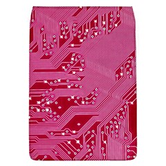 Pink Circuit Pattern Removable Flap Cover (l) by Ket1n9