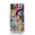 Graffiti-mural-street-art-painting iPhone 11 Pro 5.8 Inch TPU UV Print Case Front