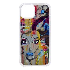 Graffiti-mural-street-art-painting Iphone 14 Tpu Uv Print Case by Ket1n9