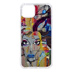 Graffiti-mural-street-art-painting Iphone 14 Plus Tpu Uv Print Case by Ket1n9