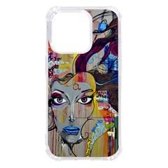 Graffiti-mural-street-art-painting Iphone 14 Pro Tpu Uv Print Case by Ket1n9