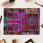 Technology Circuit Board Layout Pattern Cosmetic Bag (XL) Front