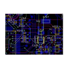 Technology Circuit Board Layout Sticker A4 (10 Pack) by Ket1n9