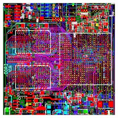 Technology Circuit Board Layout Pattern Lightweight Scarf  by Ket1n9