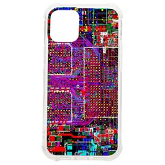 Technology Circuit Board Layout Pattern Iphone 12 Mini Tpu Uv Print Case	 by Ket1n9