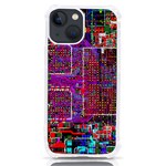 Technology Circuit Board Layout Pattern iPhone 13 mini TPU UV Print Case Front