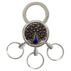 Peacock 3-ring Key Chain by Ket1n9