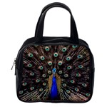 Peacock Classic Handbag (Two Sides) Back