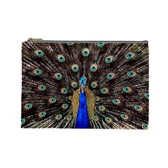 Peacock Cosmetic Bag (large) by Ket1n9