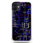 Technology Circuit Board Layout iPhone 12 mini TPU UV Print Case	 Front