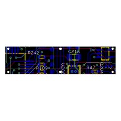 Technology Circuit Board Layout Banner And Sign 4  X 1  by Ket1n9