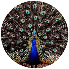 Peacock Wooden Puzzle Round by Ket1n9